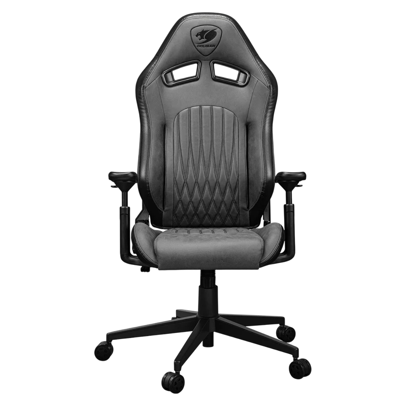 Scaun gaming cougar explore, pvc piele, jet gray f 4
