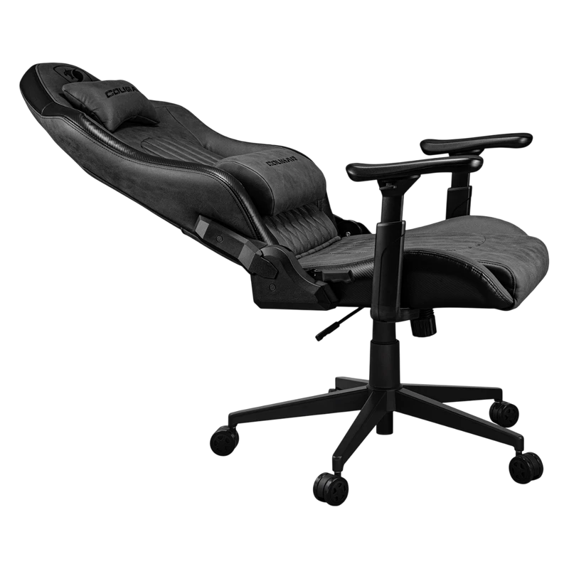 Scaun gaming cougar explore, pvc piele, jet gray f 6