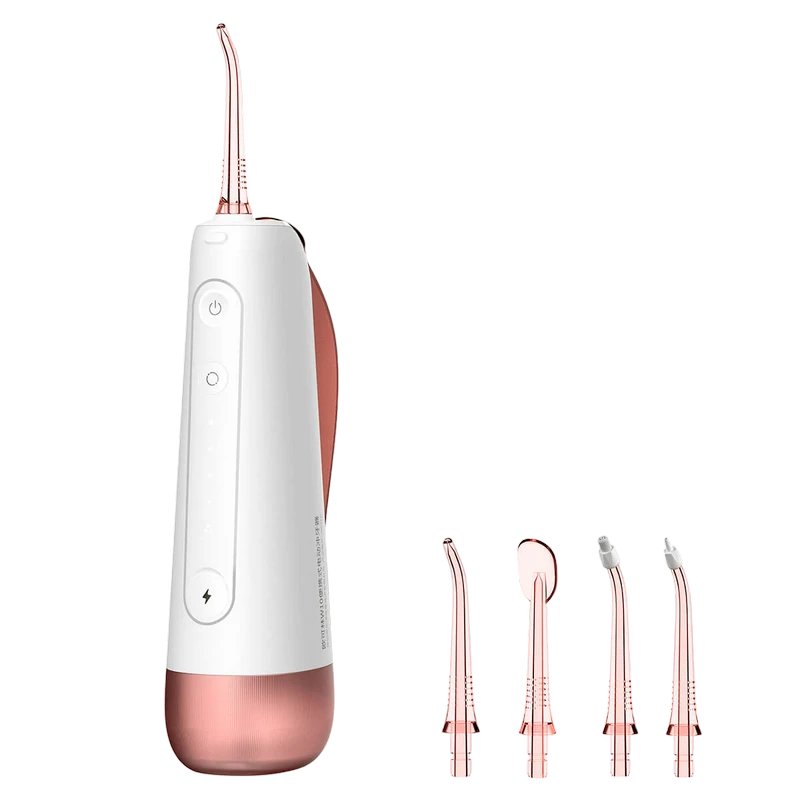 Ирригатор для полости рта xiaomi oclean w10, розовый 3