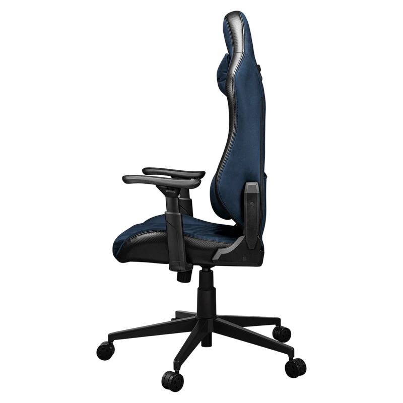 Игровое кресло cougar explore, пвх кожа, navy blue f 6
