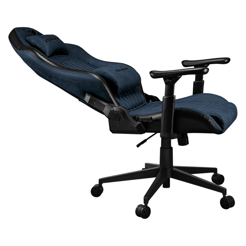 Игровое кресло cougar explore, пвх кожа, navy blue f 8