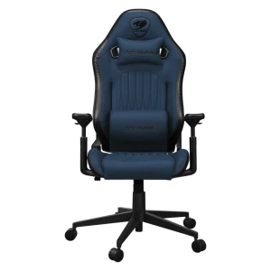 Игровое кресло cougar explore, пвх кожа, navy blue f