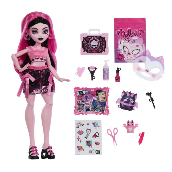 Set de joacă monster high self-scare secrets "draculaura", cu accesorii 4