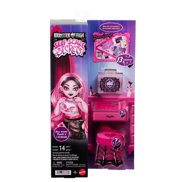 Set de joacă monster high self-scare secrets "draculaura", cu accesorii 2