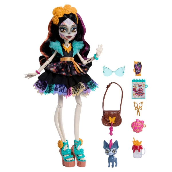 Set de joacă monster high "skelita calaveras", cu accesorii 4
