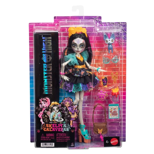 Set de joacă monster high "skelita calaveras", cu accesorii 3