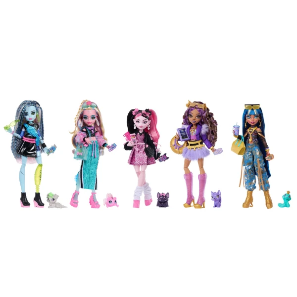 Set de joacă monster high "lagoona blue", cu accesorii 7