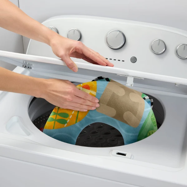 Perna pentru joaca pe burtică, cu jucărie și zornăitoare 6
