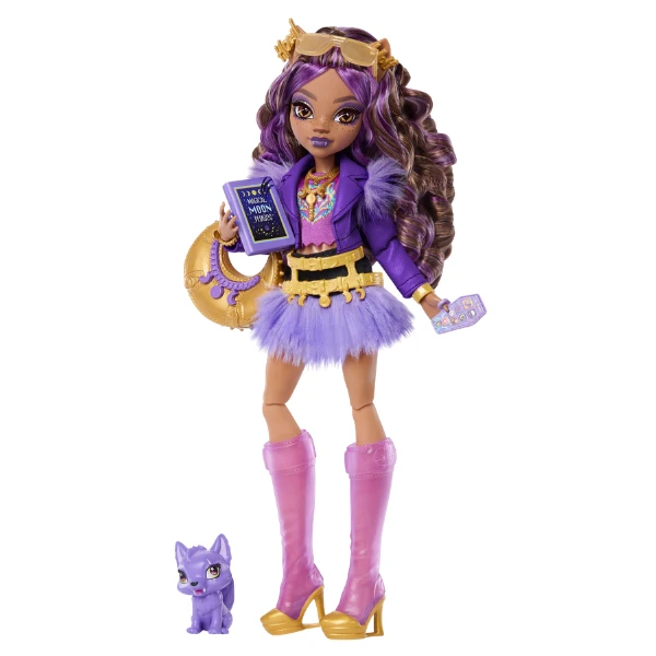 Set de joacă monster high "clawdeen wolf", cu accesorii 2