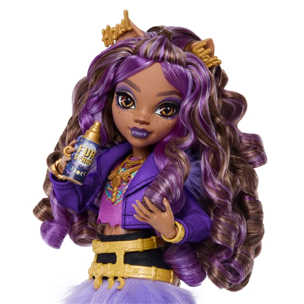 Set de joacă monster high "clawdeen wolf", cu accesorii 4
