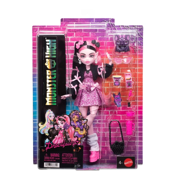 Set de joacă monster high "draculaura", cu accesorii 3