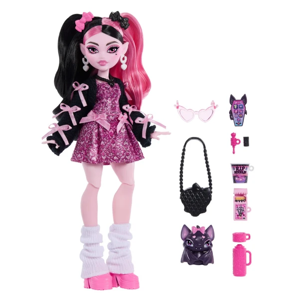 Set de joacă monster high "draculaura", cu accesorii 5