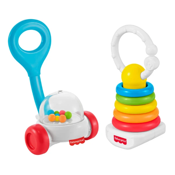 Fisher-price set jucării-zornaitoare, 2 buc. 5