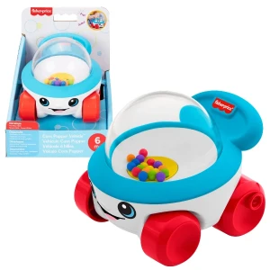 Fisher-price jucărie de împins „mașinuță de popcorn”