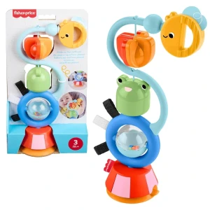 Fisher-price jucărie senzorială cu ventuză și sunete Thumbnail 2