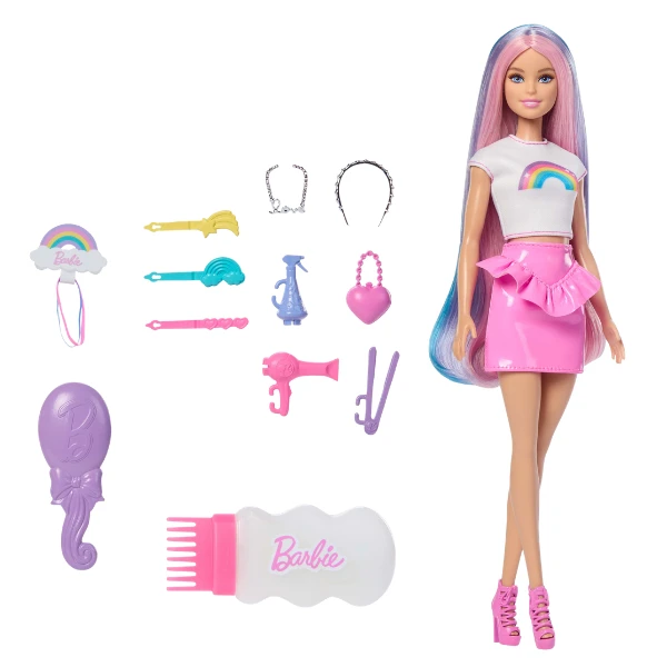 Păpușă barbie "păr strălucitor" 2