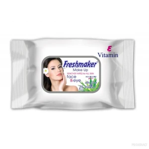 Servetele umede freshmaker make-up  25 buc. cu capac Thumbnail 1