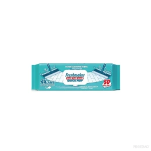 Servetele umede p/u podea freshmaker quick mop xl 50 buc cu capac