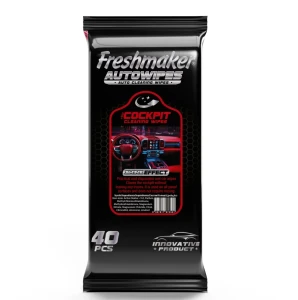 Freshmaker autowipes servetele umede p/u curatarea salon auto 40 buc.  1/24