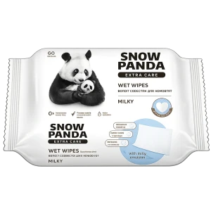 Panda extra care servetele umede 0+ milky 60buc ph 5,5
