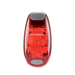 Lanterna spate pentru bicicleta rockbros mini red - zpwd-1