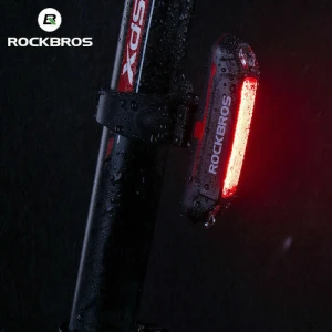 Lanterna spate pentru bicicleta rockbros, 6 moduri de iluminare - a54bk