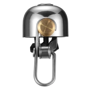 Sonerie pentru bicicleta din otel inoxidabil rockbros clasic, argintiu deschis - 15-1bls