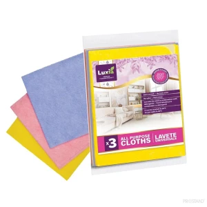Luxia тряпочка универсальная 3шт lux-4006  /25