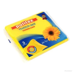 Politex laveta p/u curatare 3 buc. 38x40cm  (perforata) 2124  1/40