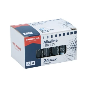 Батарейки grundig alkaline aa/lr6 2100mah, 24 шт