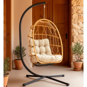 Balansoar de tip cocon roma natural