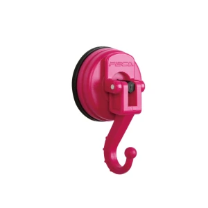 Cârlig cu ventuze roz fuchsia d25