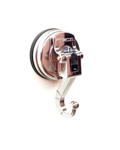 Cârlig cu ventuze chrome d25