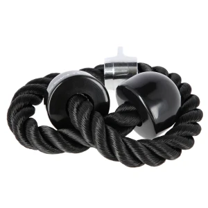 Канат гибкая тяга для трицепса с двойным хватом rope hms uw09