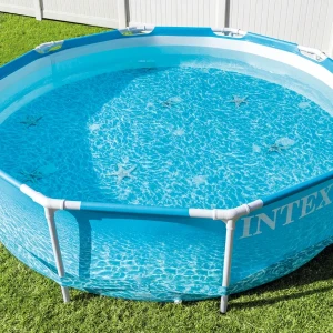 Intex piscină beachside metal frame 305x76 cm, 4485l, cadru metalic Thumbnail 7