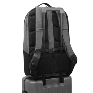 Rucsac pentru laptop lenovo business casual, 17", poliester, gri Thumbnail 12