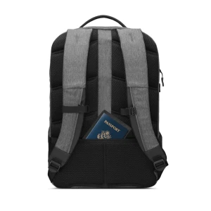 Rucsac pentru laptop lenovo business casual, 17", poliester, gri Thumbnail 3