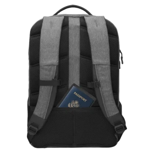 Rucsac pentru laptop lenovo business casual, 17", poliester, gri Thumbnail 9