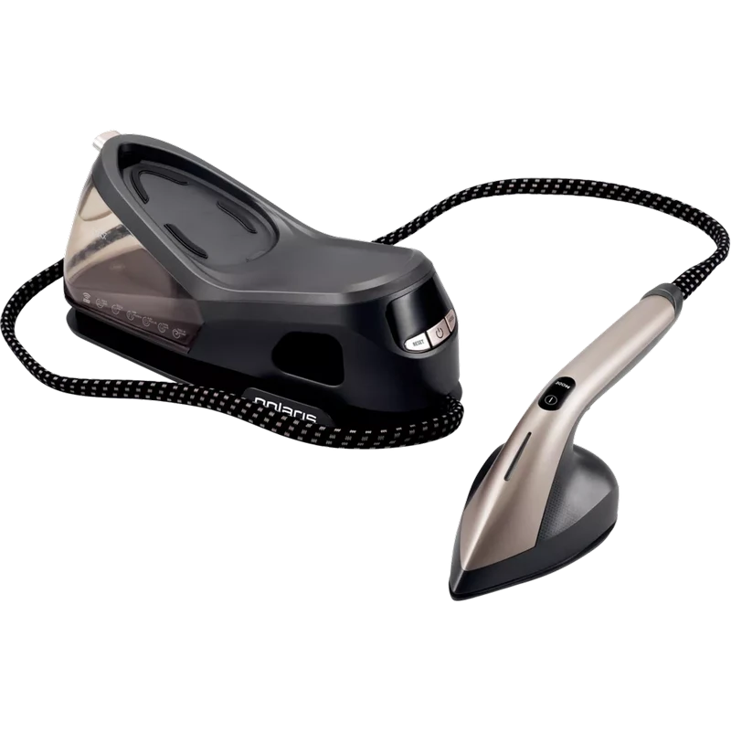 Утюг с парогенератором polaris pss2002k pro, 2600вт, черный | золотистый 4