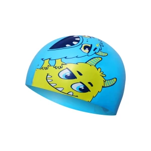 Шапочка для плавания детская monster blue nils Thumbnail 2