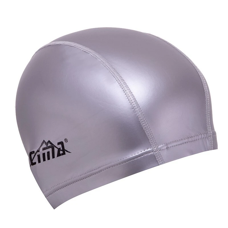 Шапочка для плавания текстильная с покрытием pu cima pl-7034v 3