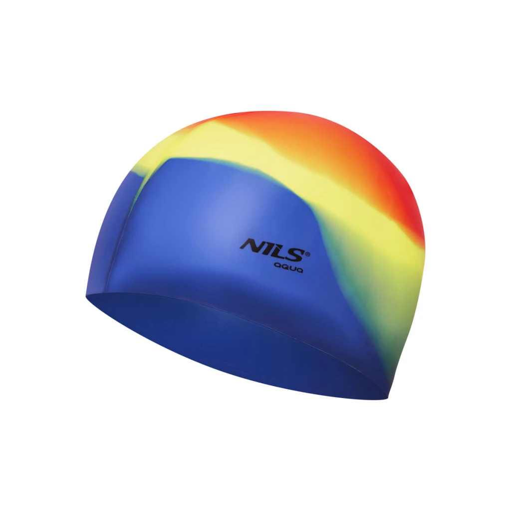 Шапочка для плавания multicolor m03/m04/m05 nils 3