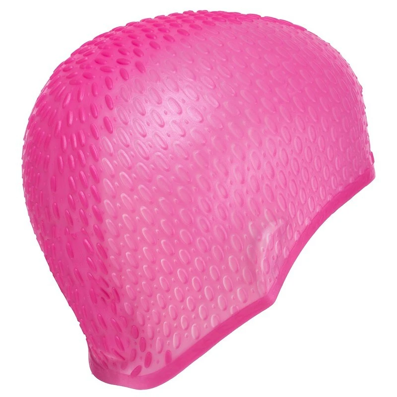 Шапочка для плавания силиконовая на длинные волосы cima bubble pl-1669 3