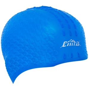 Шапочка для плавания силиконовая на длинные волосы cima bubble pl-2988