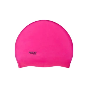 Шапочка для плавания pk01 pink silicone nils Thumbnail 2