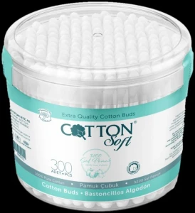 Cotton soft betisoare igienice 300buc  1/6