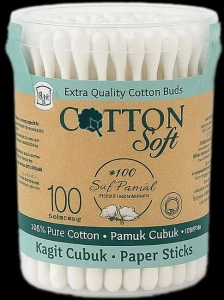 Cotton soft eco betisoare igienice 100buc paper stick