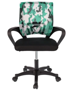 Scaun de birou, jumi, smart, 91x64x54cm, inaltime reglabila, capacitate maxima 110kg, negru/verde