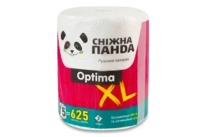 Panda prosoape de bucatarie optima xl 2str. 625foi 75m albe