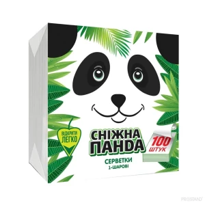Panda servetele de masa  1str. 33*33  100buc
